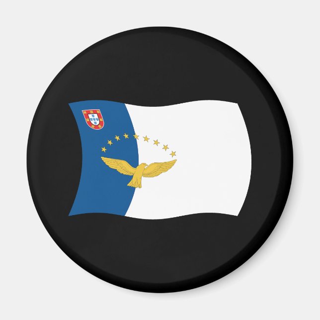 Azores Flag Magnet (Front)