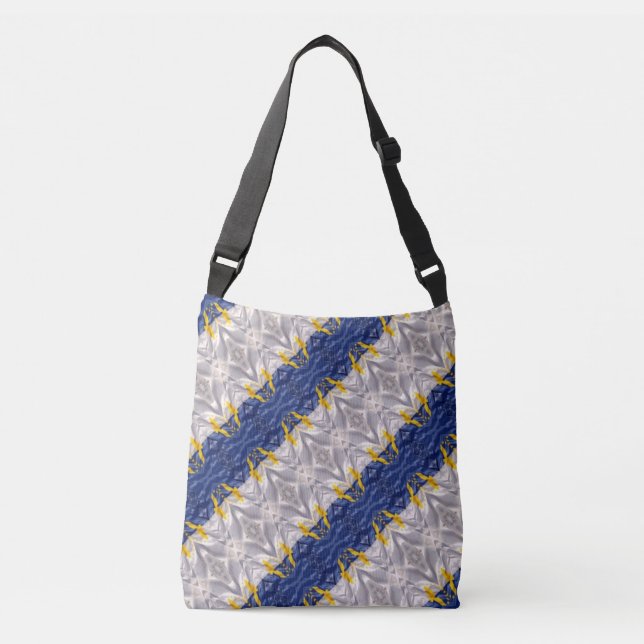Azores flag Portugal Crossbody Bag (Front)