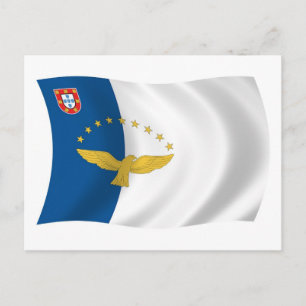 Azores Flag Postcard