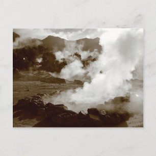 Azores (Furnas) hotsprings postcard