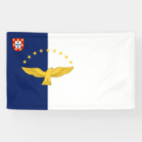 Azores islands flag Banner
