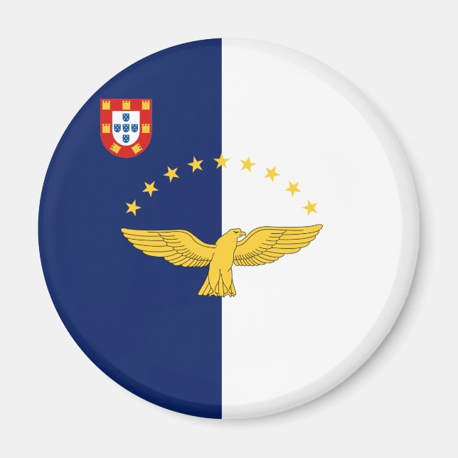 Azores islands flag Magnet (Front)