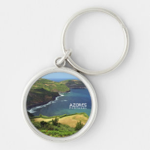 Azores Islands photo, Portugal Keychain