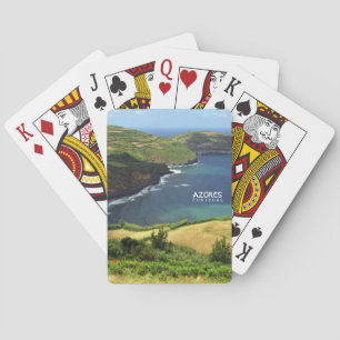 Azores islands photo, Portugal Playing Cards