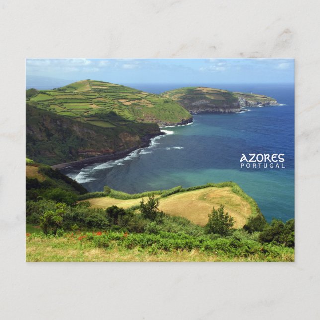 Azores islands photo, Portugal Postcard (Front)
