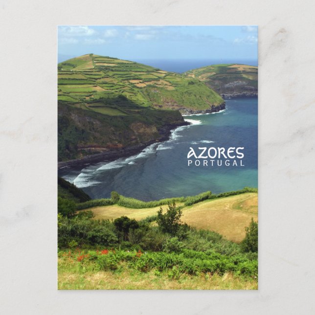 Azores islands photo, Portugal Postcard (Front)