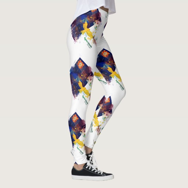 Azores islands, Portugal Leggings (Right)