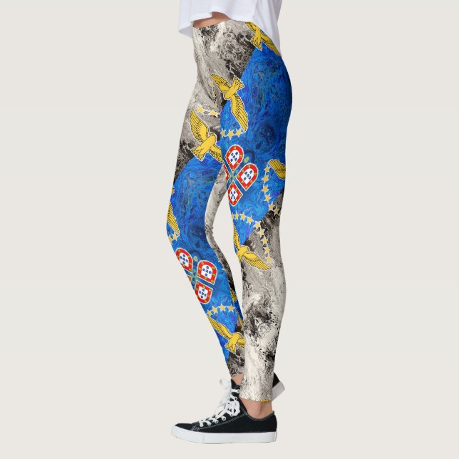 Azores islands, Portugal Leggings (Left)