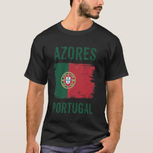 Azores Islands Portuguese Flag I Love Portugal Sou T-Shirt
