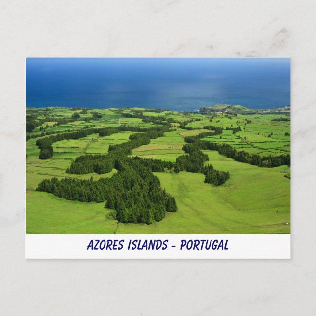 Azores Islands Postcard (Front)