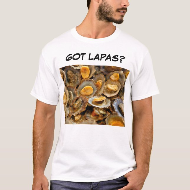 Azores limpets "lapas" T-Shirt (Front)