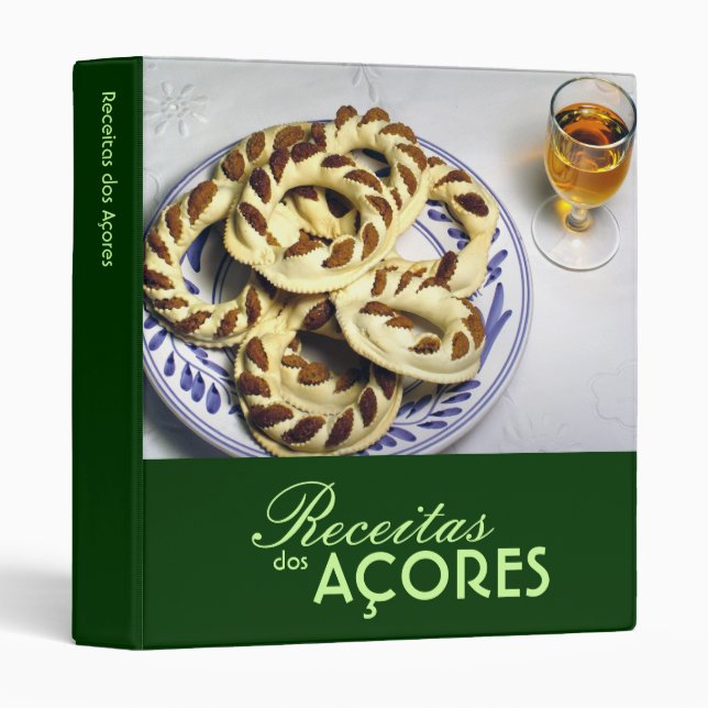 Azores pastry - Espécies Binder (Front/Spine)
