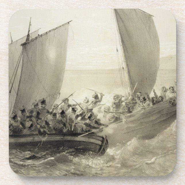 Azov Cossacks Boarding a Turkish Corsair full of C Coaster (Front)