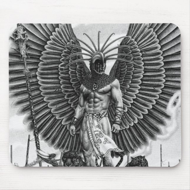 aztec20warrior mouse pad (Front)