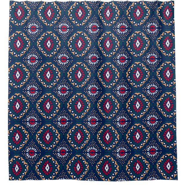 Aztec Allure: Tribal Striped Elegance (Front)