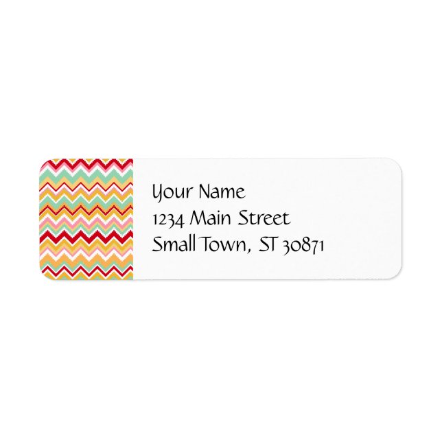 Aztec Andes Montagnes Tribales Chevron Fiesta ZigZ (Devant)