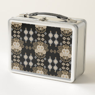Aztec Arizona Print Metal Lunch Box
