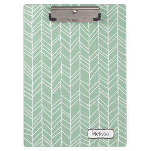 Aztec Arrow Pattern Modern Personalized Clip board