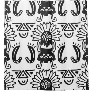Aztec Art - Lizard Pattern