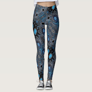 Aztec art,  vibrant, reflecting the culture leggings