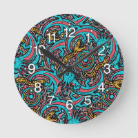 Aztec Axolotl Xolotl Tribal Pattern mythology boho
