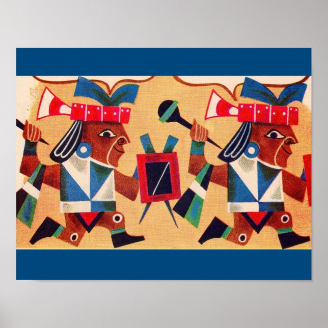 Aztec Aztecs Poster (Front)