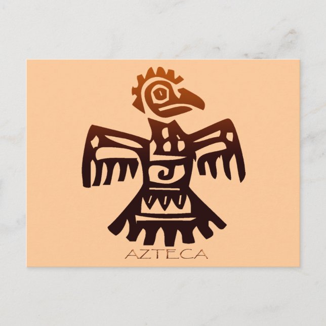 AZTEC ~ Bird Spirit Postcard (Front)