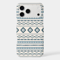 Aztec Blues Cream Mixed Motifs Pattern Case-Mate i