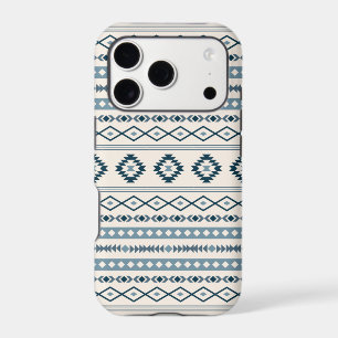 Aztec Blues Cream Mixed Motifs Pattern Case-Mate i