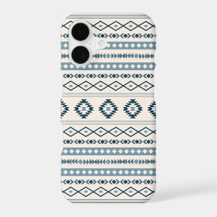 Aztec Blues Cream Motifs Mixtes Motifs Case-Mate i