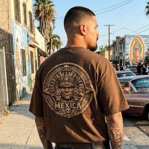 Aztec Calendar - Back hit  T-Shirt