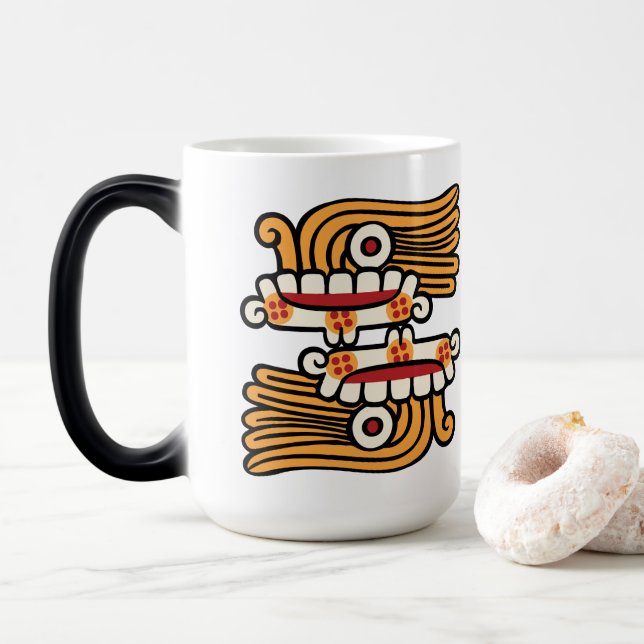 Aztec Calendar Day 12 - Malinalli Magic Mug (With Donut)