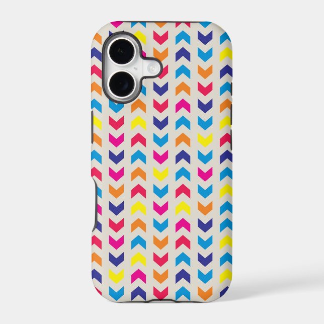 Aztec Chevron colourful (Back)