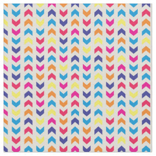 Aztec Chevron colourful Fabric
