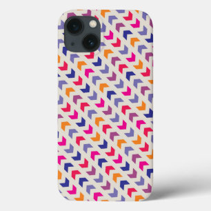 Aztec Chevron colourful pattern iPhone 13 Case