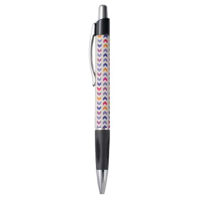 Aztec Chevron colourful pattern Pen (Top (Vertical))