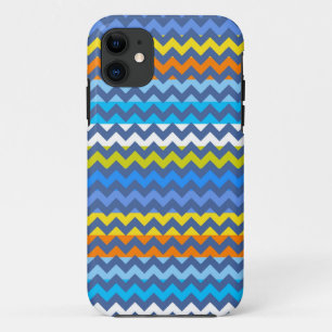 Aztec Chevron Zigzag Stripe Pattern 3 iPhone 11 Case