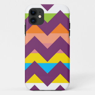 Aztec Chevron Zigzag Stripe Pattern 9 iPhone 11 Case