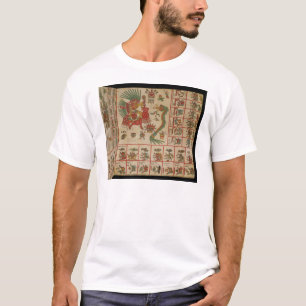 Aztec Codex Borbonicus T-Shirt