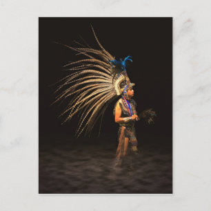 Aztec Dancer Postcard