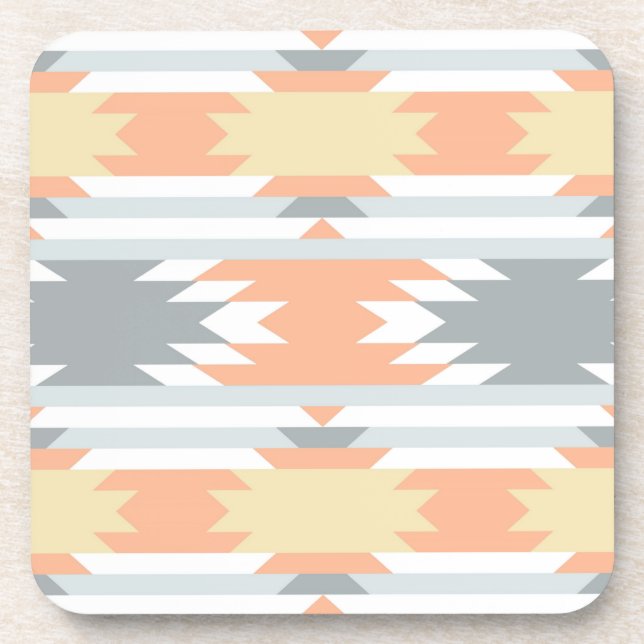 Aztec Design #1 at JessicaSuzzette Coaster (Front)