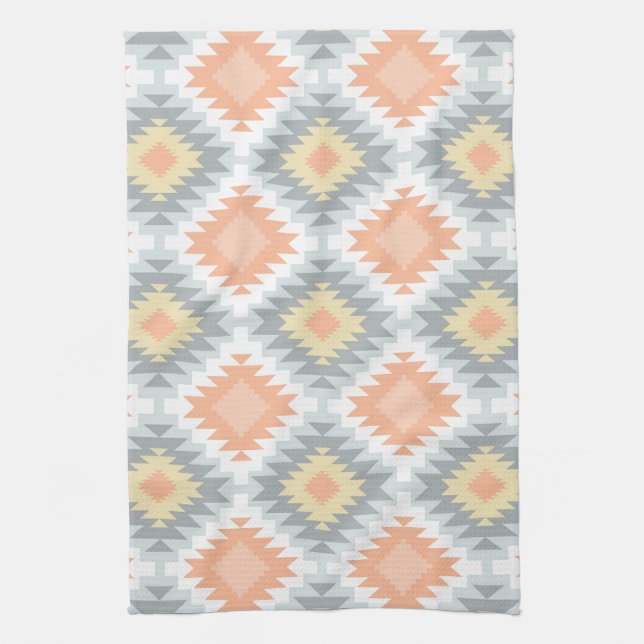 Aztec Design #3 at JessicaSuzzette Kitchen Towel (Vertical)