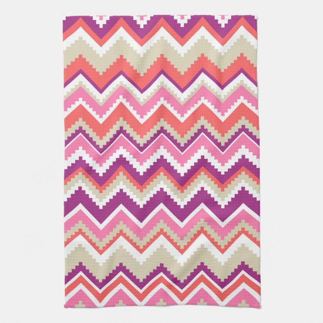 Aztec Design #4 at JessicaSuzzette Kitchen Towel (Vertical)