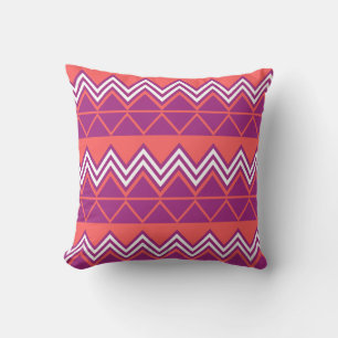 Aztec Design #6 at JessicaSuzzette Throw Pillow