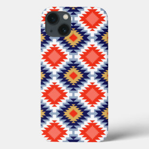 Aztec Design #9 at JessicaSuzzette iPhone 13 Case