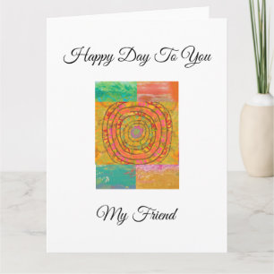 Aztec Design Card
