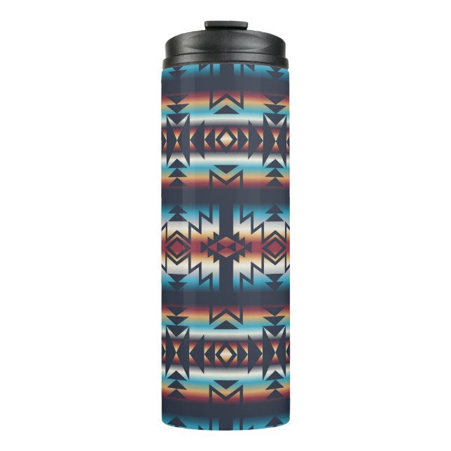 Aztec Design Thermal Tumbler (Front)