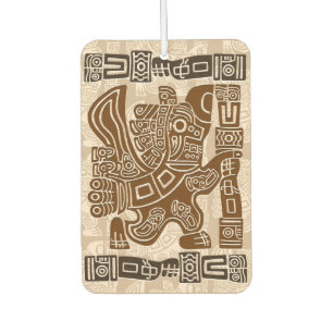 Aztec Eagle Warrior Tribal Ancient Art Air Freshener