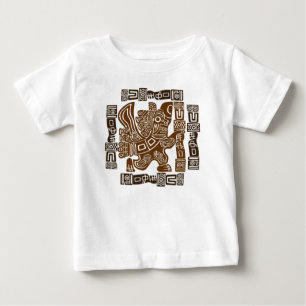 Aztec Eagle Warrior Tribal Ancient Art Baby T-Shirt