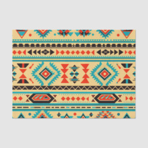 Aztec Elegance Geometric Decoupage Paper